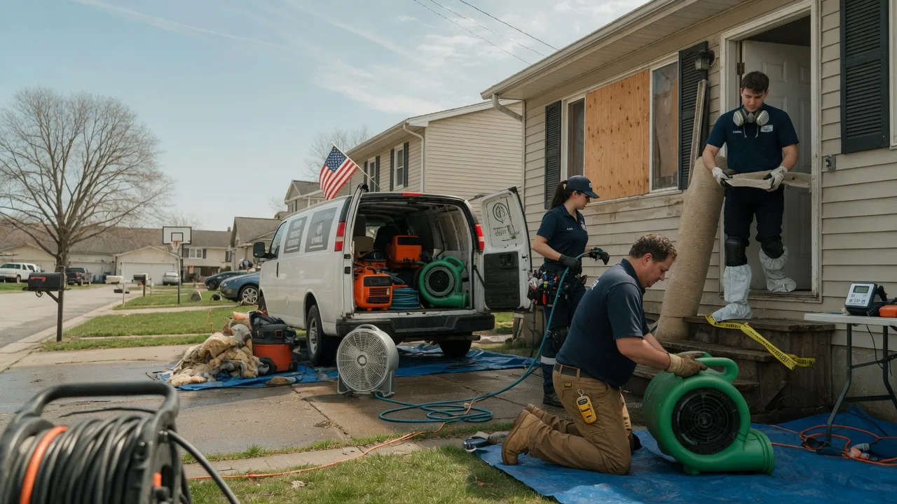 Water Damage Restoration in Lansing, MN near me
